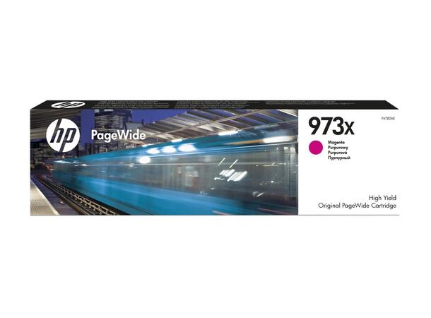 Blekk HP F6T82AE 973X XL PW rød til HP Pagewide printer (MFP 477) 
